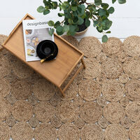 Fanni K Pyörre juuttimatto 160x230 cm luonnonväri